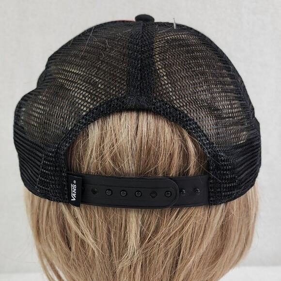 Vans Tropical Triple Crown of Surfing Snapback Cap Hat One size Black Red Green - Picture 4 of 7